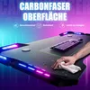 XINZI Gaming Table Gaming avec porte-boisson et crochet Voir les images du produit 3