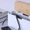 Relaxdays kabelbox voor stekkerdoos, bamboe, met deksel, Productafbeelding-voorbeeld 5