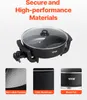 VEVOR elektrischer Hot Pot 1360 W 5 L Shabu-Shabu-Topf mit Produktbild-Vorschau 5