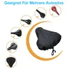 Sattelschutz Fahrrad 2er Set, Universal Fahrradsattelbezug, Produktbild-Vorschau 2