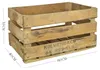 Obstkiste aus unbehandeltem Holz, 60 cm lang, 40 cm breit, Produktbild-Vorschau 2