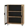 Vitrine Anne Anw-1D 2 2 Türiger Vitrinenschrank 103X126X40 Produktbild-Vorschau 2