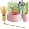 Matcha Set, Japanisches Matcha Set, 5-Teiliges Matcha Besen Produktbild-Vorschau 1