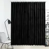 vidaXL Tenda oscurante con ganci in velluto nero 290 x 245 Anteprima dell’immagine prodotto 2
