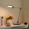 Lindby LED-Tischleuchte Nyxaris, grau, Metall, CCT, 50 cm Produktbild-Vorschau 2
