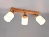 Reflektor spot ASSAM jasne drewno-biała 3xE14x25W drewno Podgląd zdjęcia produktu 6