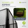 Juskys Metall Komposter 800 L, stabil, wetterfest & Produktbild-Vorschau 6