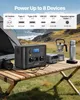 VEVOR Přenosná elektrárna, solární generátor 1800 W, Náhled obrázku produktu 3