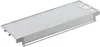 A metal range hood filter is shown against a white background. Voir les images du produit