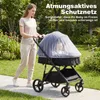 COSTWAY Kinderwagen, Kombikinderwagen mit Sitz & Produktbild-Vorschau 8
