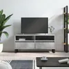 vidaXL TV-Schrank Betongrau 100x34,5x44,5 cm Holzwerkstoff Produktbild-Vorschau 2