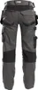 DASSY Stretch werkbroek FLUX, maat 54, grijs/zwart, PLUS Productafbeelding-voorbeeld 2