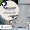 CASARIA® Gartenstühle 4er Set Klappbar 7-fach Verstellbar Produktbild-Vorschau 8