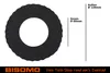 Tankschutzring Moosgummi 120 x 60mm, Tankdeckel Polster, Produktbild-Vorschau 2