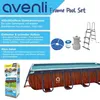 Avenli Frame Rectangular Pool Set 400 x 200 x 99 cm, Produktbild-Vorschau 11