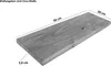 Wandregal Mangoholz massiv & rau 50x20 cm Holzregal Produktbild-Vorschau 3