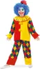 Kinderkostüm Clown, 2tlg. Oberteil und Hose, kunterbunt, Produktbild-Vorschau 1