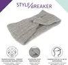 styleBREAKER Damen Strick Stirnband mit Rippstrickmuster Produktbild-Vorschau 3