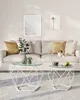 A living room scene with a sofa, coffee tables, and decor. Náhled obrázku produktu