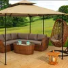 paramondo Comfort Gartenpavillon, 4 x 3 m, beige + Wände – Produktbild-Vorschau 9