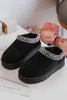 Kinder Gefütterte Slip-On Hausschuhe Schwarz Olivane 26 Produktbild-Vorschau 2