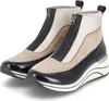Remonte Stieflette mit Zipp in beige, Gr. 40 Produktbild-Vorschau 34