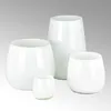 Lambert Pisano Vase groß Überfangglas weiß, H 30 cm, D 22 Produktbild-Vorschau 4