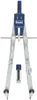 Idena Zirkel und Minen silber blau - Schnellverstellzirkel, Produktbild-Vorschau 2