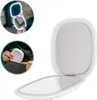 Concept Pocket cosmetic mirror with LED KZ2010 white Podgląd zdjęcia produktu 2