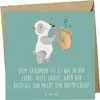 Mr. & Mrs. Panda Grußkarte Saxophon Liebe - Meeresbrise - Produktbild-Vorschau 1