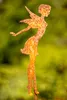 Rost Gartenstecker Elfe 112 cm hoch - Edelrost Garten Deko Produktbild-Vorschau 3