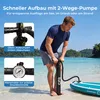 SUP-Board 320x84x15 cm, Bis zu 160 kg, extra breites iSUP, Produktbild-Vorschau 5