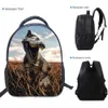 3 Stück Kinder Schulrucksäcke Dinosaurier Print Schultasche Produktbild-Vorschau 2