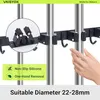WISYOK Besenhalterung Wand 1pcs, 5 Halter 4 Haken Produktbild-Vorschau 4