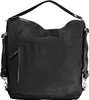 Elegante schwarze Umhängetasche mit verstellbarem Produktbild-Vorschau 1