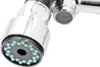Close-up of a kitchen faucet head with multiple spray settings. Náhled obrázku produktu