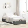 vidaXL Osmanská posteľ bez matraca tmavosivá 90x200 cm Náhľad obrázku produktu 3