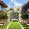 WISFOR Rose Arch, Extra Style Wedding Arch Background Frame Podgląd zdjęcia produktu 4