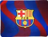 FC Barcelona Fleece Plaid Koc 120x150 cm mehrfarbig Produktbild-Vorschau 1