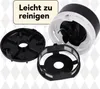 Clauss 2Clean Tischstaubsauger Schwarz | Mini Staubsauger Produktbild-Vorschau 5