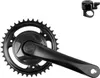 Guarnitura Prowheel / guarnitura alluminio 38 denti nero Anteprima dell’immagine prodotto 1