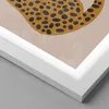 Gerahmtes Poster - Weißer Rahmen - Panther Grafik Leopard - Produktbild-Vorschau 2