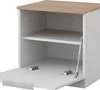Nočný stolík Vicco Betti Biela/Sonoma 50 x 50 cm s 1 Náhľad obrázku produktu 5