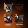 Inlineskates Blackwheels Sonic Orange-Schwarz Rollschuhe Produktbild-Vorschau 4