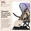Daliya® YOOPI Reisebuggy, faltbar, mit Teleskopgriff, Produktbild-Vorschau 3