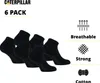 Caterpillar 6 paia di calzini da uomo sportivi con suola in Anteprima dell’immagine prodotto 3