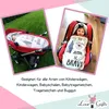 Love Gifts® Einschlagdecke Babyschale 80 * 85 cm, Baby Produktbild-Vorschau 6