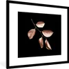 MuchoWow® MuchoWow® Gerahmtes Poster Rosa - Blatt - Gold Produktbild-Vorschau 1