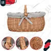 KOTARBAU® Panier en Osier Avec Anse 47x31x32 cm Naturel Voir les images du produit 5