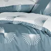 Janine Mako-Satin Bettwäsche J.D. 87073 blaugrün 240x220 cm Produktbild-Vorschau 12